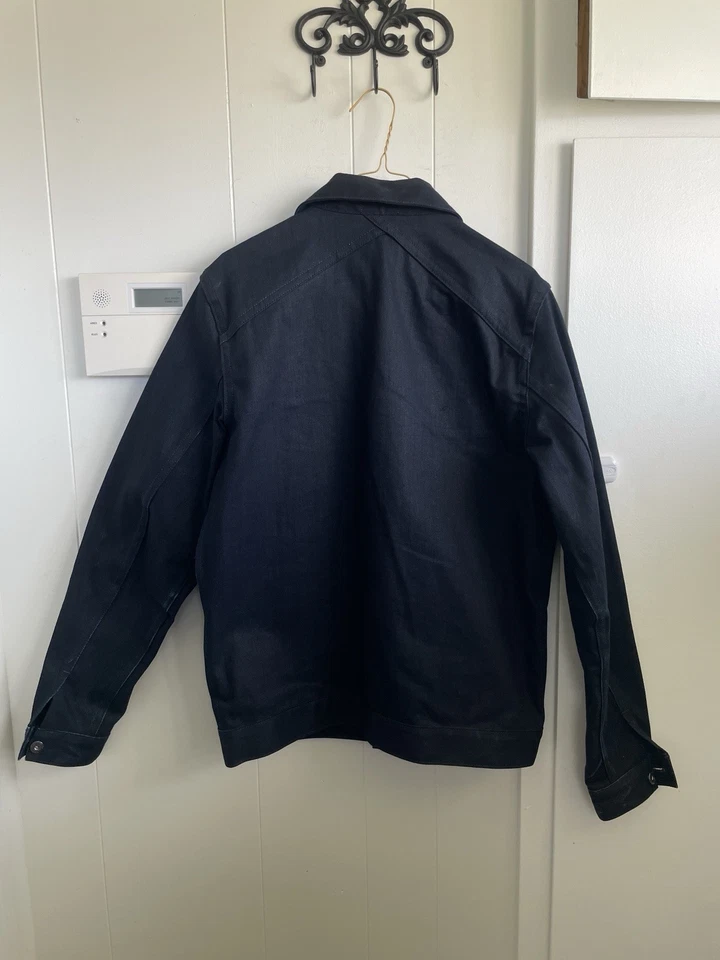 Chaqueta de mezclilla 3sixteen tipo 3s con ribete de sombra en talla mediana hecha en EE. UU. Foto 3 de 4