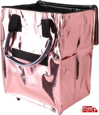 Reusable Grocery Bags on Wheels,Rolling Tote Bag, Large Capacity Multifunctional