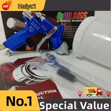 Fit Devilbiss Bule Tool Pistol Spray Gun Paint Cars Gti Pro Lite 1.3mm Te20 New