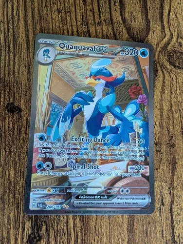 Pokémon TCG Quaquaval EX Paldea Evolved Special Illustration Rare Card 260/193