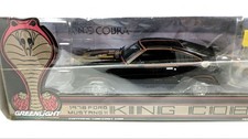 Rare 1/18 Mustang King Cobra Diecast Car Greenlight 1976 Model Used