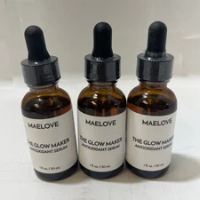 Maelove 1 fl oz The Glow Maker Antioxidant Serum Three Pack