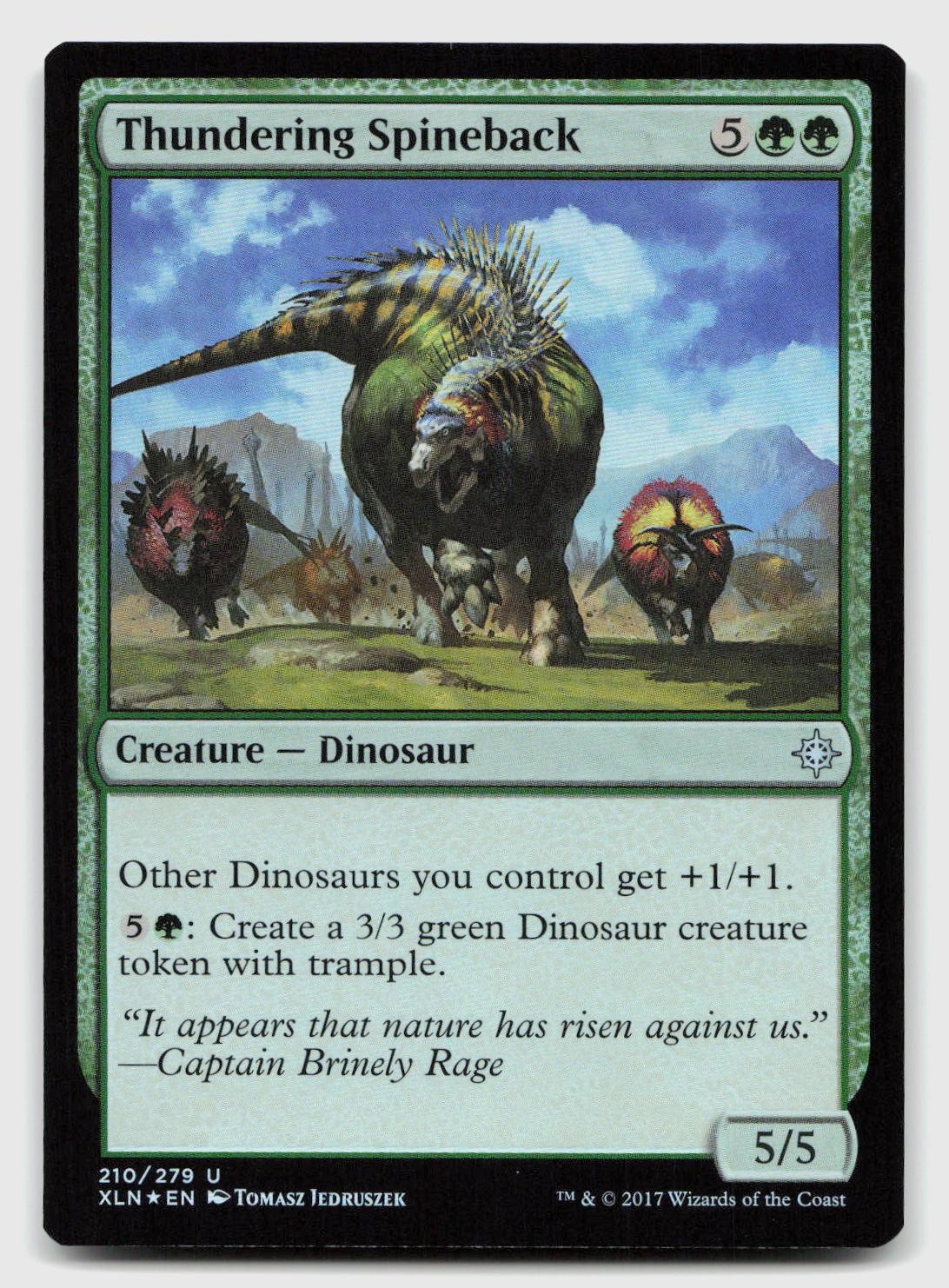 THUNDERING SPINEBACK UC IXALAN NM/M