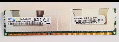 Samsung 32GB 4Rx4 PC3-14900L DDR3 1866 MHz 1.5V ECC LR LRDIMM Memory RAM 1x 32G