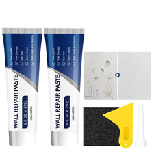 Drywall Repair Kit with Scraper, 2026 Upgrade Quick Drying Wall Mending Agent, W