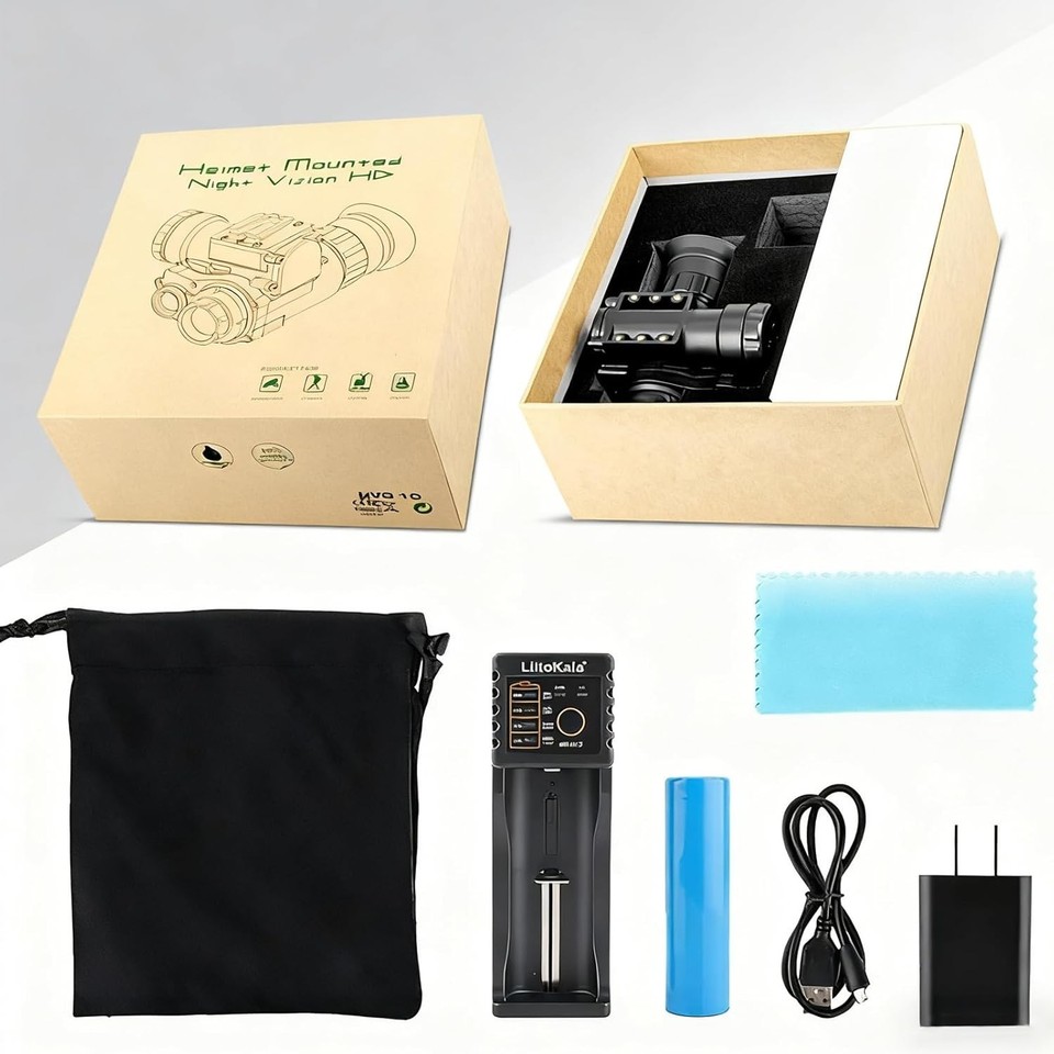 Lunettes Monoculaires NVG10 – Vision Nocturne – WiFi 1080P – Observation Chasse