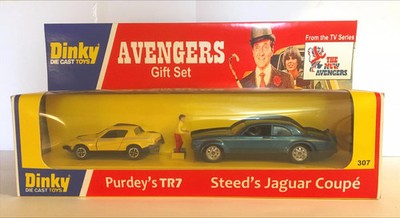 Dinky New Avengers Set 307, Code 3, nie ausgestellt, super