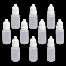 10pcs Pipette Bottles Plastic Pipette Bottle for Eye Drops Lab Liquid