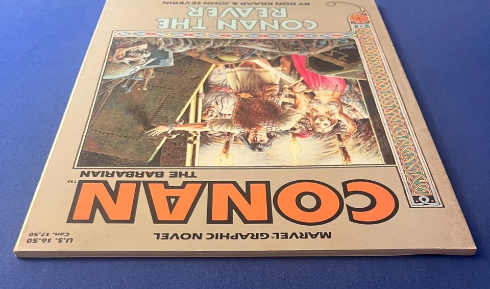 Marvel Graphic Novel: Conan the Reaver 1987 Copper Age (FN-VF) - Image 4 of 4