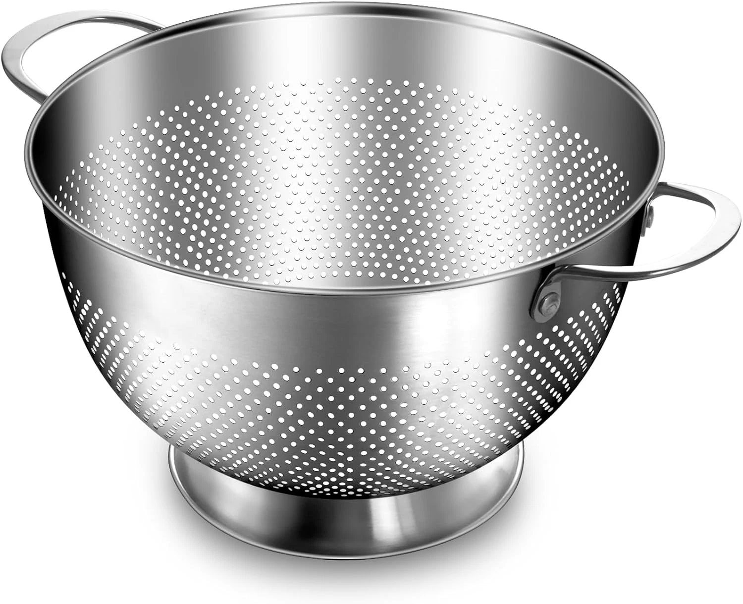 Stainless Steel Colander for Kitchen | 5 Quart Durable Rice and Pasta Strainer w
Opens in a new wind