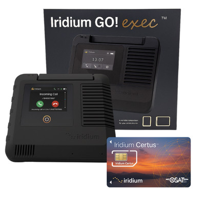 Iridium GO! exec WiFi Hotspot | Satellit | Fernverbindung | Daten | Off Grid