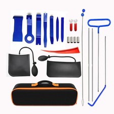 22 Pcs Stainless Emergency Auto Tool Window Car Door Unlocklock Repair Tool Set 22 Pcs Stainless Emergency Auto Tool Window Car Door Unlocklock Repair Tool Set
