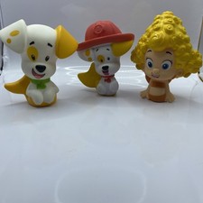 Bubble Guppies Bath Tub Water Squirters 3  Figures Nick Junior Set of 3