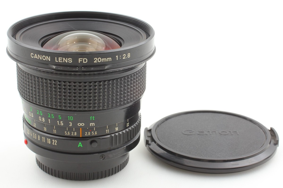 フィルムカメラ Canon NEW FD 20mm F2.8 Canon 20mm f2.8 FDn - Lens – Kamerastore