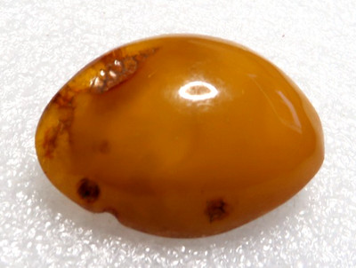 VINTAGE GOLD TONE GENUINE BUTTERSCOTCH, EGG YOLK BALTIC AMER PIN BROOCH