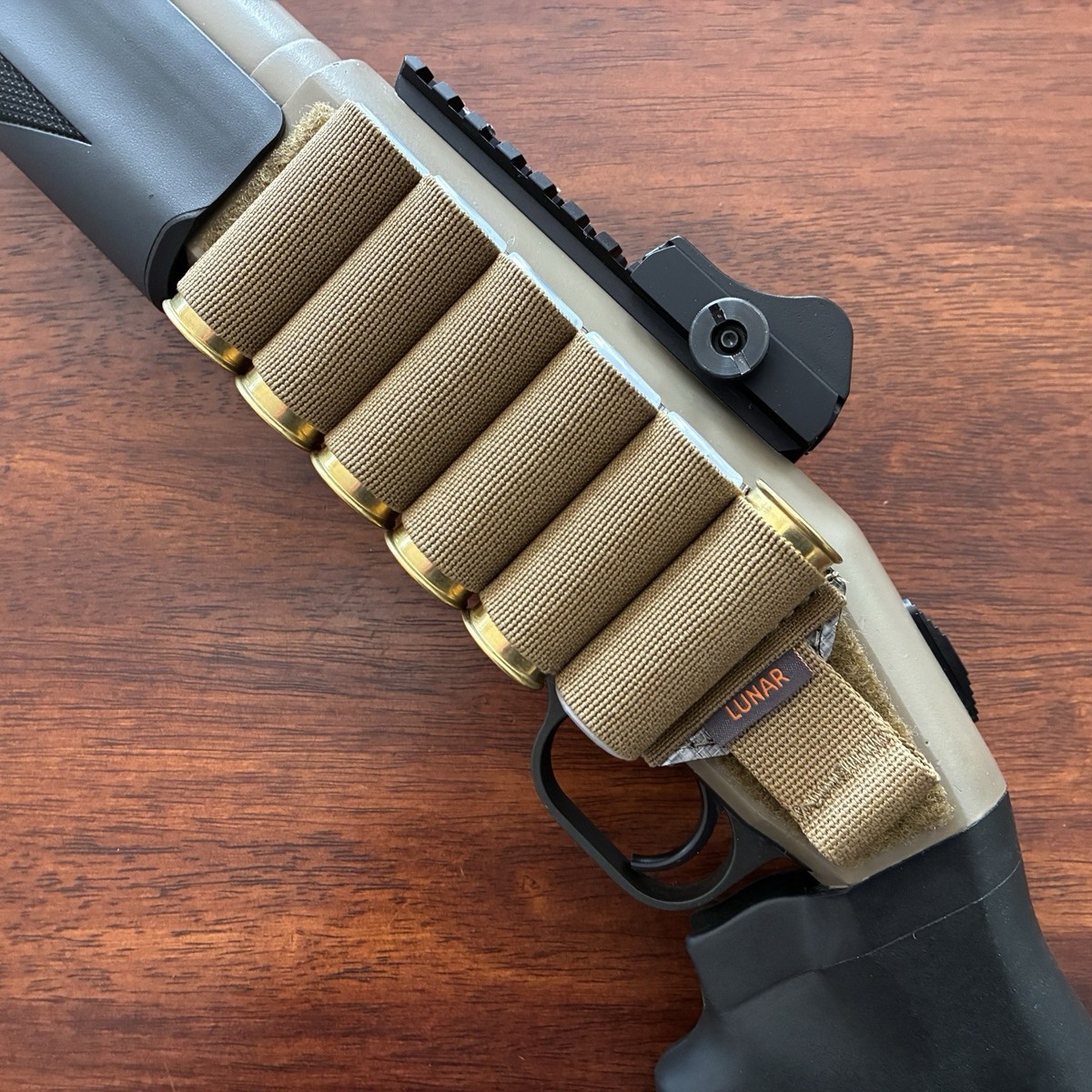 Mossberg 930 Velcro Side Saddle Adhesive Mounting Patch Shotgun