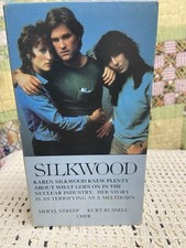 Silkwood VHS, 1983, ABC Video -Meryl Streep, Kurt Russell, Cher- Play Tested