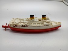 Vintage Lehmann Wind Up Toy Boat Cruise ship Columbus 904 Bath Tub Fleet Germany