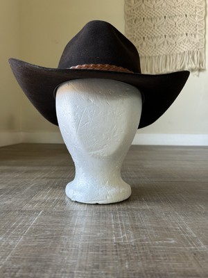 Akubra Snowy River Pure Fur Felt Hat men display picture 1