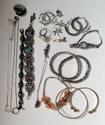 vintage costume jewelry lot wearable