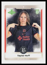 2025 Parkside NWSL en Español Taylor Huff #3 SOCCER CARD Bay FC