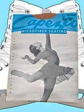 CAPEZIO Microfiber Ice Skating Tights OVER THE BOOT Nude  1812 Women's Small