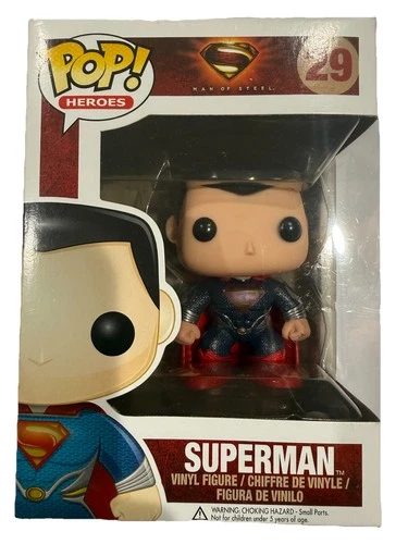 Funko Pop! Heroes Superman Man of Steel #29 Vinyl Figure (DC)