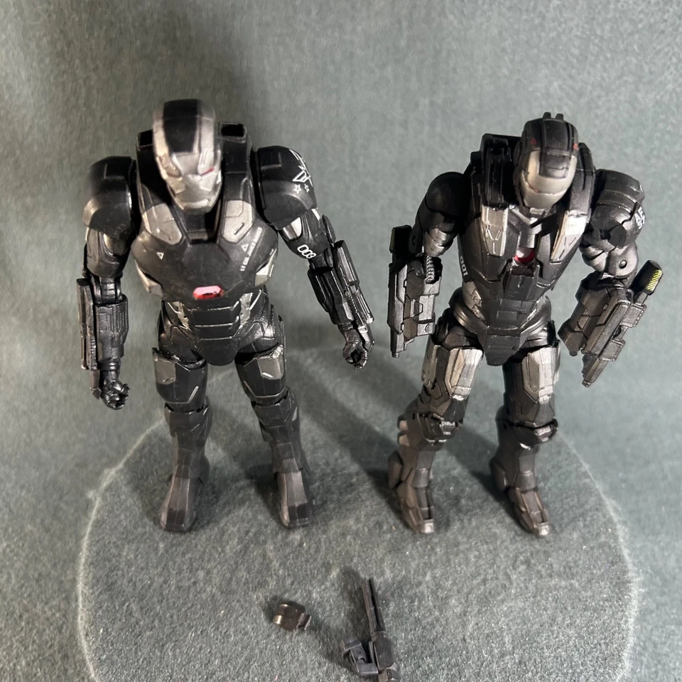 Lote de figuras de acción de 6 pulgadas Marvel Legends War Machine Hasbro rotas para piezas Foto 2 de 4