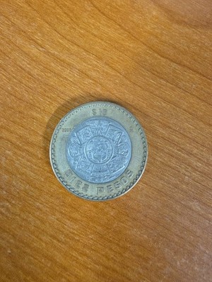 2007 Mexico 10 Ten Diez Pesos - Circulated Mexican Bi-Metallic World Coin