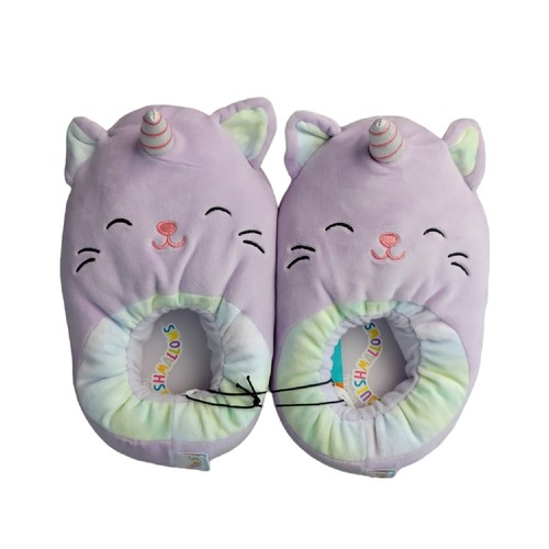 Squishmallows Unisex Youth Slip On Soft & Cozy Cute Plush Squishie Slippers