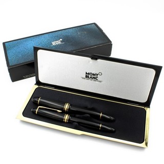 Montblanc Meisterstuck No. 149 146 Resin 14k Nib Fountain Pens Lot of 2 X789 2