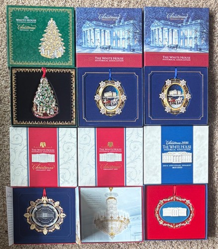 15 White House Historical Association Christmas Ornaments - Picture 2 of 3