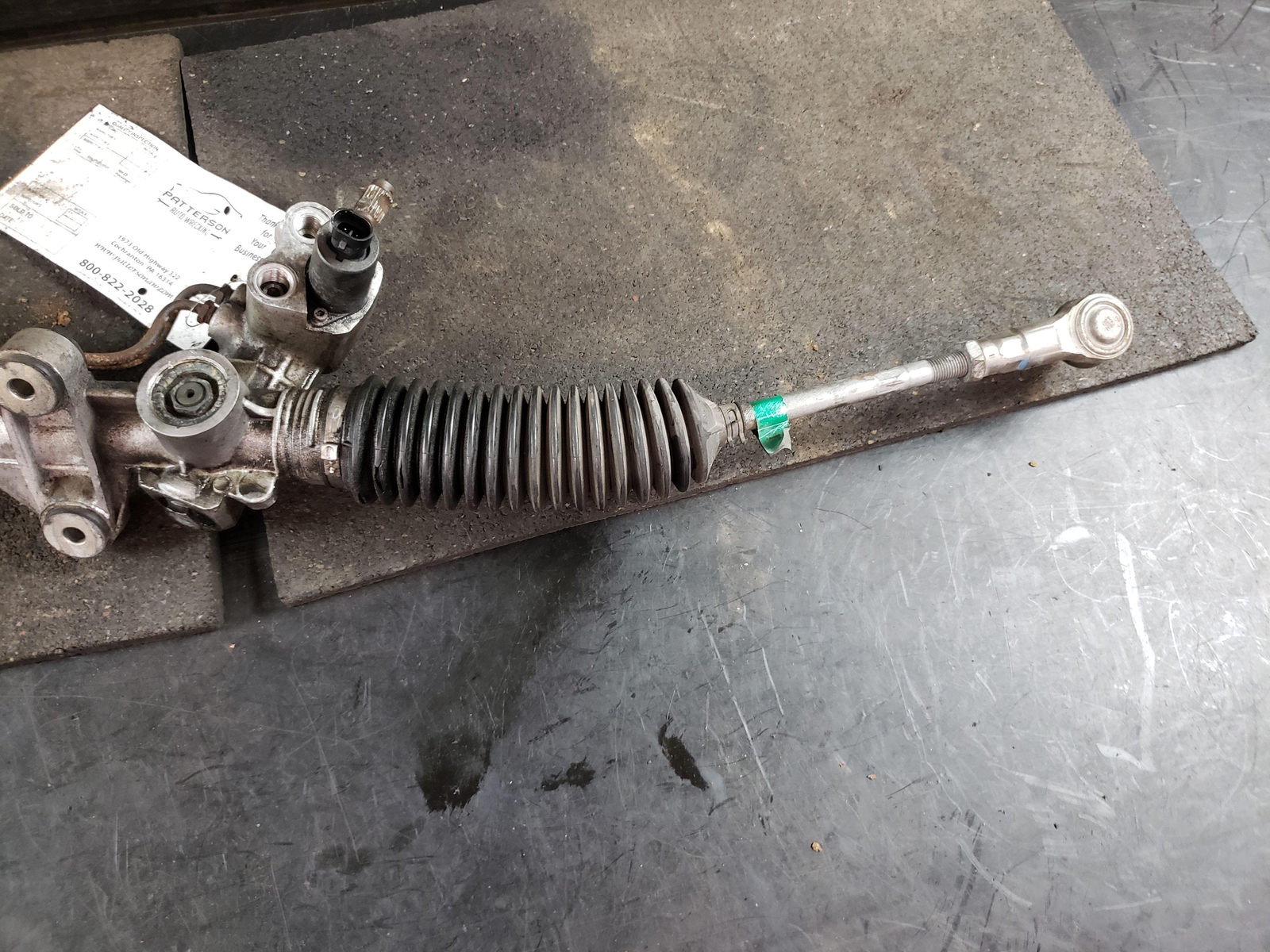 04-12 MASERATI QUATTROPORT POWER STEERING RACK & PINION 66K MILES