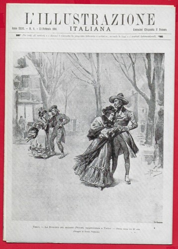 Programma Locandina LA BOHEME G. Puccini Scala Milano 1975 Lavoratori - Foto 3 di 4