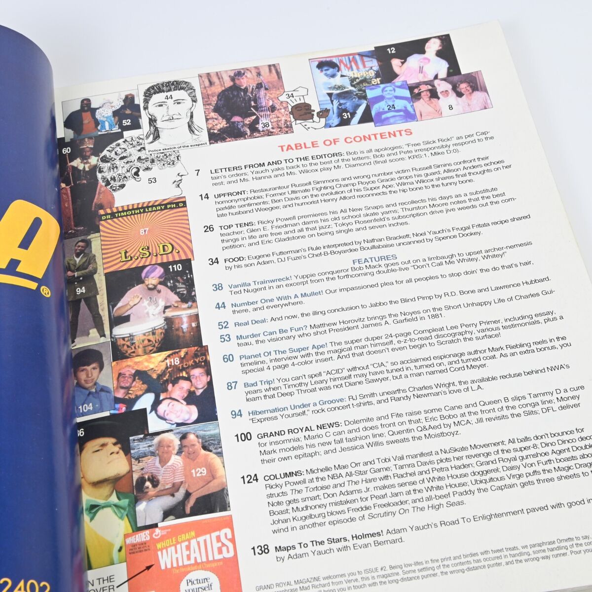 GRAND ROYAL MAGAZINE 1995 Issue 2 + flexi sheet Beastie Boys GRAND ROYAL MAGAZINE 1995 Issue 2 + flexi sheet Beastie Boys
