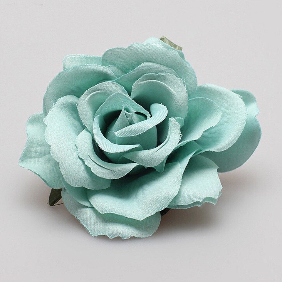Large Rose Flower Hair Clip Bridal Hairpin Brooch Wedding Accessory