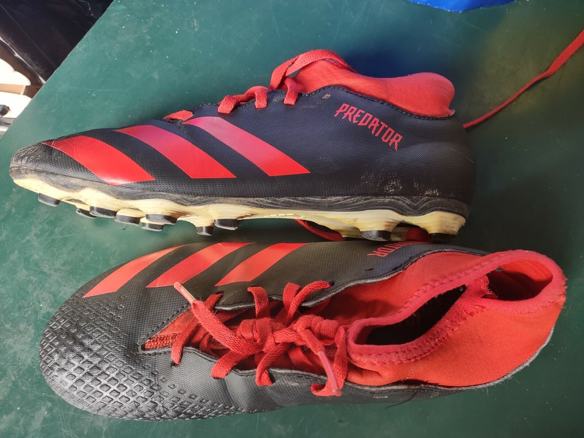 Adidas Predator Turf Football Soccer Cleats Red & Black SGC 753002