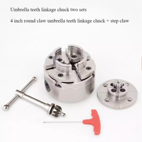 Self-Centering Scroll Chuck Thread 4 Jaw Turning Wood Working DIY Lathe 100mm - Picture 3 of 35