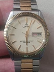 vintage lorus mens watch ,gold And Silver Tone ,run