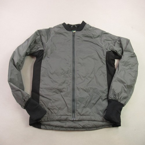 Cabelas Mens Jacket Small Long Sleeve Full Zip Gray Casual Lightweight - Picture 1 of 9