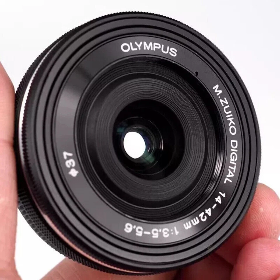 M.Zuiko 14-42mm f/3.5-5.6 EZ Lens for Olympus Panasonic M4/3 Mount Cameras Black - Image 4 of 4