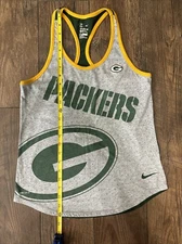 Nike Green Bay Packers racer back tank top Medium