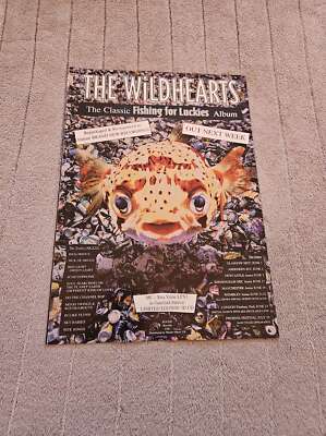 FPOT172 MAGAZIN WERBUNG 12X8'' DIE WILDHEARTS: ANGELN AUF GLÜCKLICHE