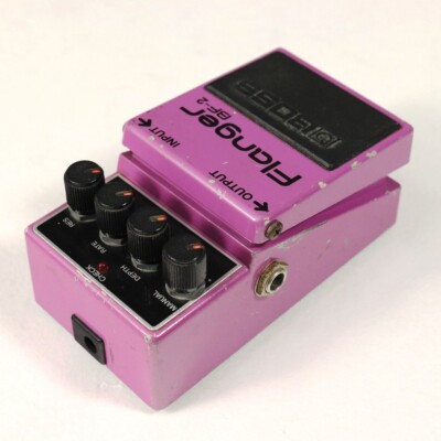 USED BOSS BF-2 Flanger Made in Japan Black Screw Free