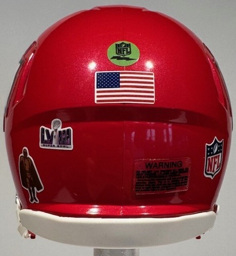 PATRICK MAHOMES BROCK PURDY RIDDELL MINI FOOTBALL HELMET SBLVIII (58) - Picture 5 of 19