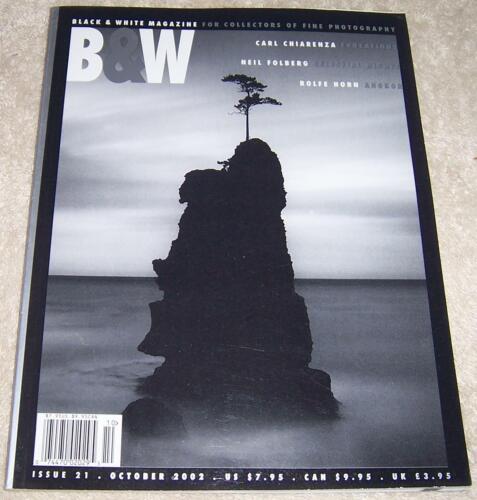 B&W Rivista Bianco e Nero Ottobre 2002 fotografia Carl Chiarenza Neil Folber - Foto 1 di 2