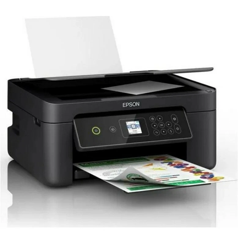 Epson Printer Expression Home XP-3205 All-in-One Colour Inkjet Wireless - Black - Image 2 of 4