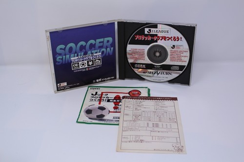 Sega Saturn Let's make J-League Pro Soccer Club! -Japanese - Picture 2 of 3