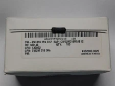 10 Vishay CW02M316R0JB12 316 Ohm 3W 5% Silicone Coated Wirewound Power Resistors