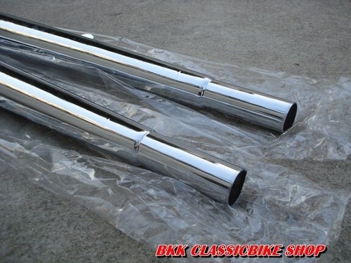 HONDA CB160 CB96 CB93  Exhaust muffler silencer  1 PAIR / Brand New / - Picture 6 of 7